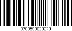 Código de barras (EAN, GTIN, SKU, ISBN): '9788593828270'