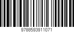 Código de barras (EAN, GTIN, SKU, ISBN): '9788593911071'
