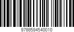 Código de barras (EAN, GTIN, SKU, ISBN): '9788594540010'