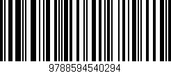 Código de barras (EAN, GTIN, SKU, ISBN): '9788594540294'