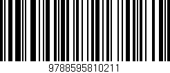 Código de barras (EAN, GTIN, SKU, ISBN): '9788595810211'
