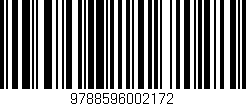 Código de barras (EAN, GTIN, SKU, ISBN): '9788596002172'