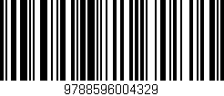 Código de barras (EAN, GTIN, SKU, ISBN): '9788596004329'
