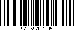 Código de barras (EAN, GTIN, SKU, ISBN): '9788597001785'