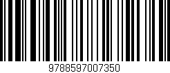 Código de barras (EAN, GTIN, SKU, ISBN): '9788597007350'