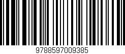 Código de barras (EAN, GTIN, SKU, ISBN): '9788597009385'