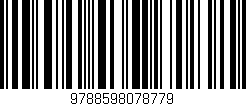 Código de barras (EAN, GTIN, SKU, ISBN): '9788598078779'