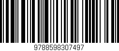 Código de barras (EAN, GTIN, SKU, ISBN): '9788598307497'