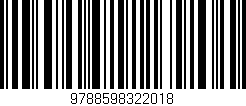 Código de barras (EAN, GTIN, SKU, ISBN): '9788598322018'