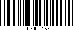 Código de barras (EAN, GTIN, SKU, ISBN): '9788598322568'