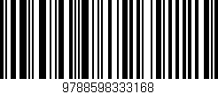 Código de barras (EAN, GTIN, SKU, ISBN): '9788598333168'
