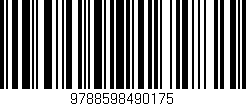 Código de barras (EAN, GTIN, SKU, ISBN): '9788598490175'
