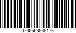 Código de barras (EAN, GTIN, SKU, ISBN): '9788598838175'
