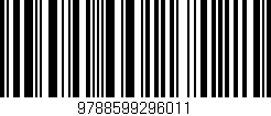 Código de barras (EAN, GTIN, SKU, ISBN): '9788599296011'