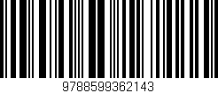 Código de barras (EAN, GTIN, SKU, ISBN): '9788599362143'