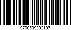 Código de barras (EAN, GTIN, SKU, ISBN): '9788599802137'