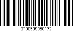 Código de barras (EAN, GTIN, SKU, ISBN): '9788599858172'