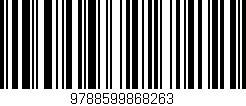 Código de barras (EAN, GTIN, SKU, ISBN): '9788599868263'
