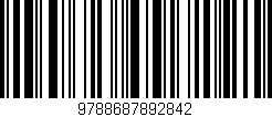 Código de barras (EAN, GTIN, SKU, ISBN): '9788687892842'