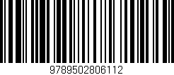 Código de barras (EAN, GTIN, SKU, ISBN): '9789502806112'