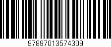Código de barras (EAN, GTIN, SKU, ISBN): '97897013574309'
