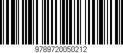 Código de barras (EAN, GTIN, SKU, ISBN): '9789720050212'