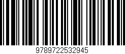Código de barras (EAN, GTIN, SKU, ISBN): '9789722532945'
