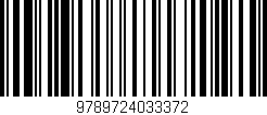 Código de barras (EAN, GTIN, SKU, ISBN): '9789724033372'