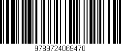 Código de barras (EAN, GTIN, SKU, ISBN): '9789724069470'