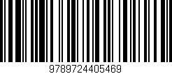 Código de barras (EAN, GTIN, SKU, ISBN): '9789724405469'