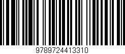 Código de barras (EAN, GTIN, SKU, ISBN): '9789724413310'
