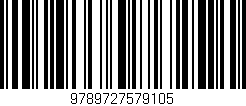 Código de barras (EAN, GTIN, SKU, ISBN): '9789727579105'