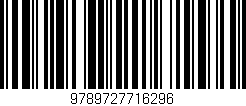 Código de barras (EAN, GTIN, SKU, ISBN): '9789727716296'