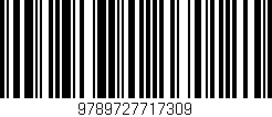 Código de barras (EAN, GTIN, SKU, ISBN): '9789727717309'