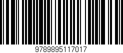 Código de barras (EAN, GTIN, SKU, ISBN): '9789895117017'