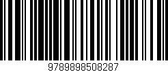 Código de barras (EAN, GTIN, SKU, ISBN): '9789898508287'