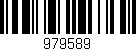Código de barras (EAN, GTIN, SKU, ISBN): '979589'