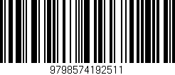 Código de barras (EAN, GTIN, SKU, ISBN): '9798574192511'