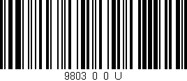 Código de barras (EAN, GTIN, SKU, ISBN): '9803_0_0_U'