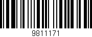 Código de barras (EAN, GTIN, SKU, ISBN): '9811171'