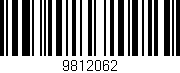 Código de barras (EAN, GTIN, SKU, ISBN): '9812062'