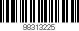 Código de barras (EAN, GTIN, SKU, ISBN): '98313225'