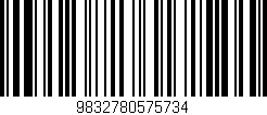 Código de barras (EAN, GTIN, SKU, ISBN): '9832780575734'