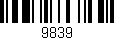 Código de barras (EAN, GTIN, SKU, ISBN): '9839'