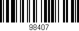 Código de barras (EAN, GTIN, SKU, ISBN): '98407'