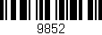 Código de barras (EAN, GTIN, SKU, ISBN): '9852'