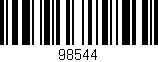 Código de barras (EAN, GTIN, SKU, ISBN): '98544'
