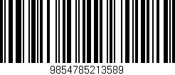 Código de barras (EAN, GTIN, SKU, ISBN): '9854785213589'