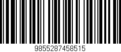 Código de barras (EAN, GTIN, SKU, ISBN): '9855287458515'