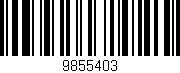 Código de barras (EAN, GTIN, SKU, ISBN): '9855403'